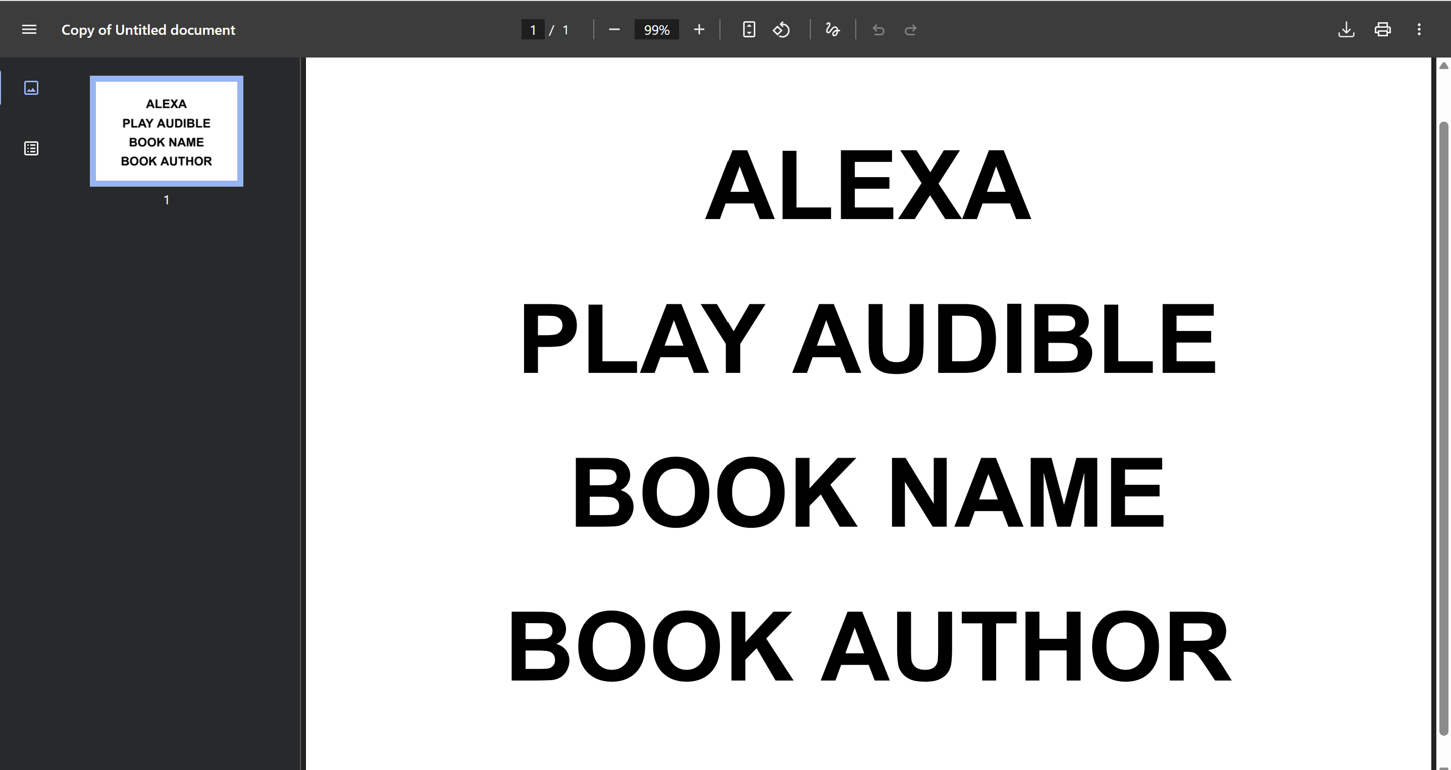 Another screenshot of the instructions I printed on an A4 for my father to use when away.